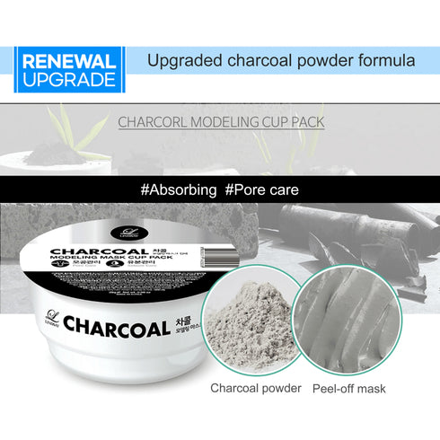 Modeling Mask Cup Pack Charcoal 28g - WowSkin Romania
